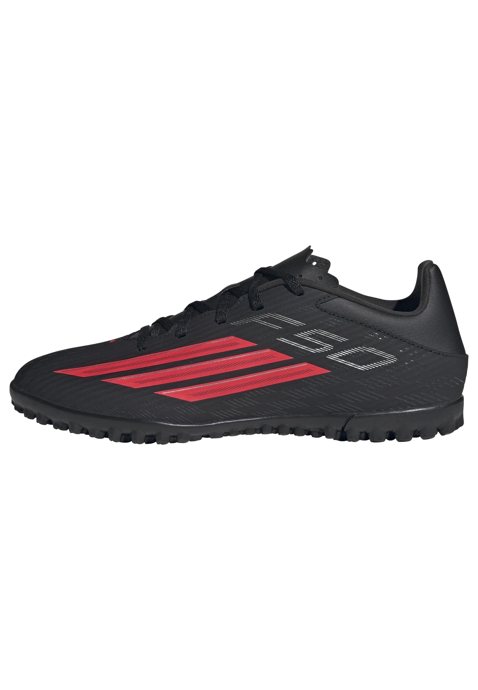 adidas Unisex F50 Club Turf Football Shoes, core Black/Lucid red/core Black, 12.5 UK