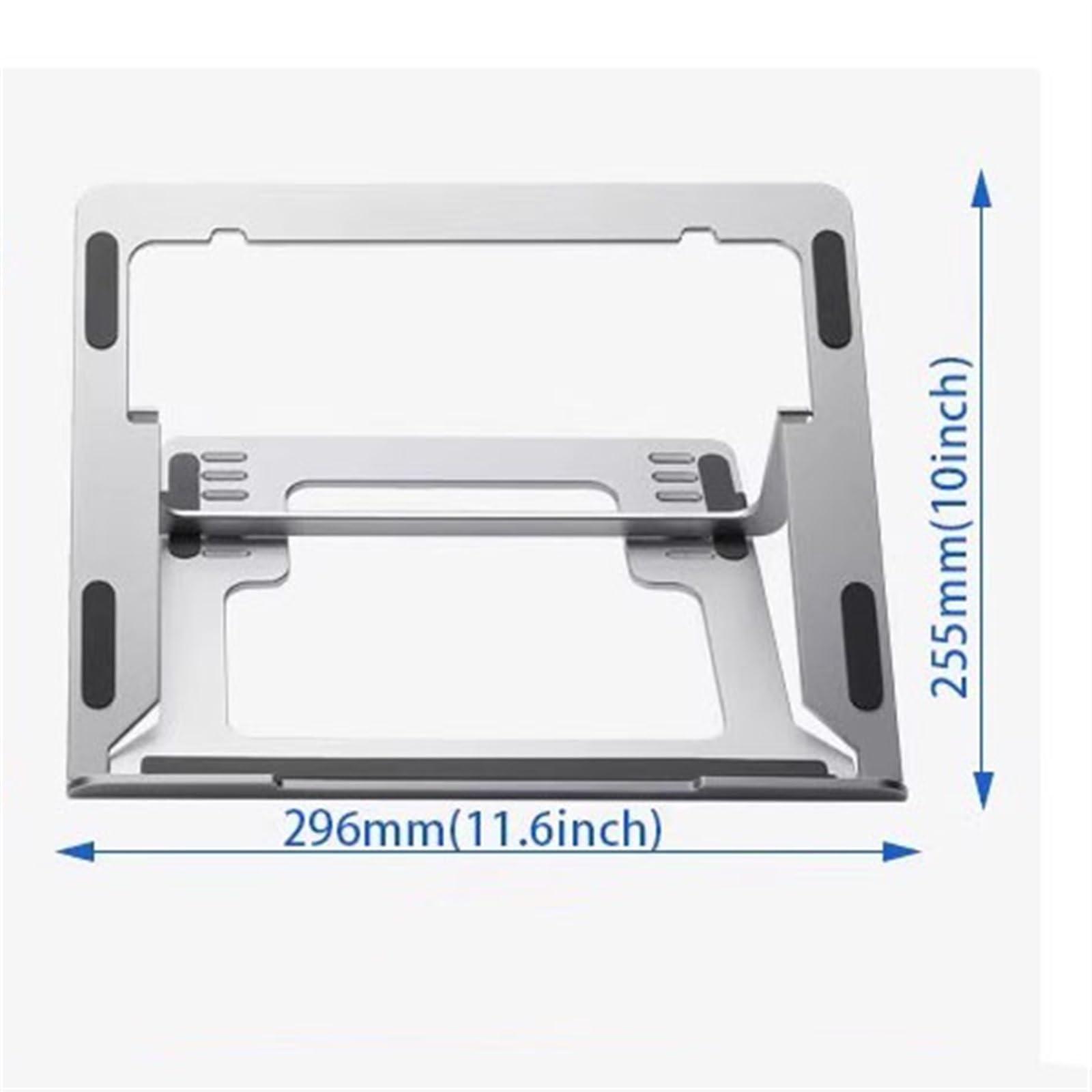 Soporte para portátil Soporte for computadora portátil con Ajuste de 6 velocidades, Aluminio, Soporte Plegable y ergonómico for computadora portátil, Elevador for computadora portátil, Todas Las compu