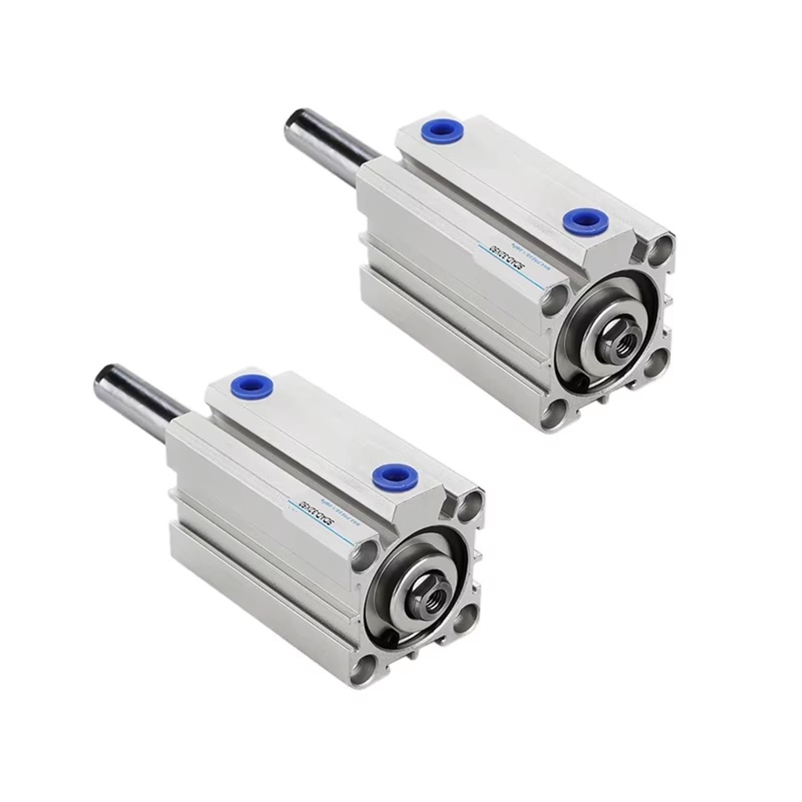 Cilindro de doble eje y doble vástago, Cilindro neumático de doble efecto, diámetro 16-100 mm, carrera 5-100(Stroke 35mm,SDAD20 (Bore 20mm))