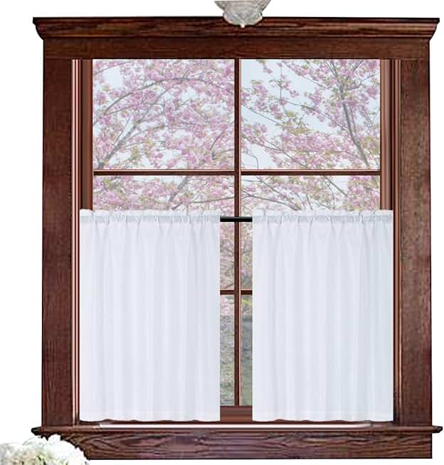 half window curtain