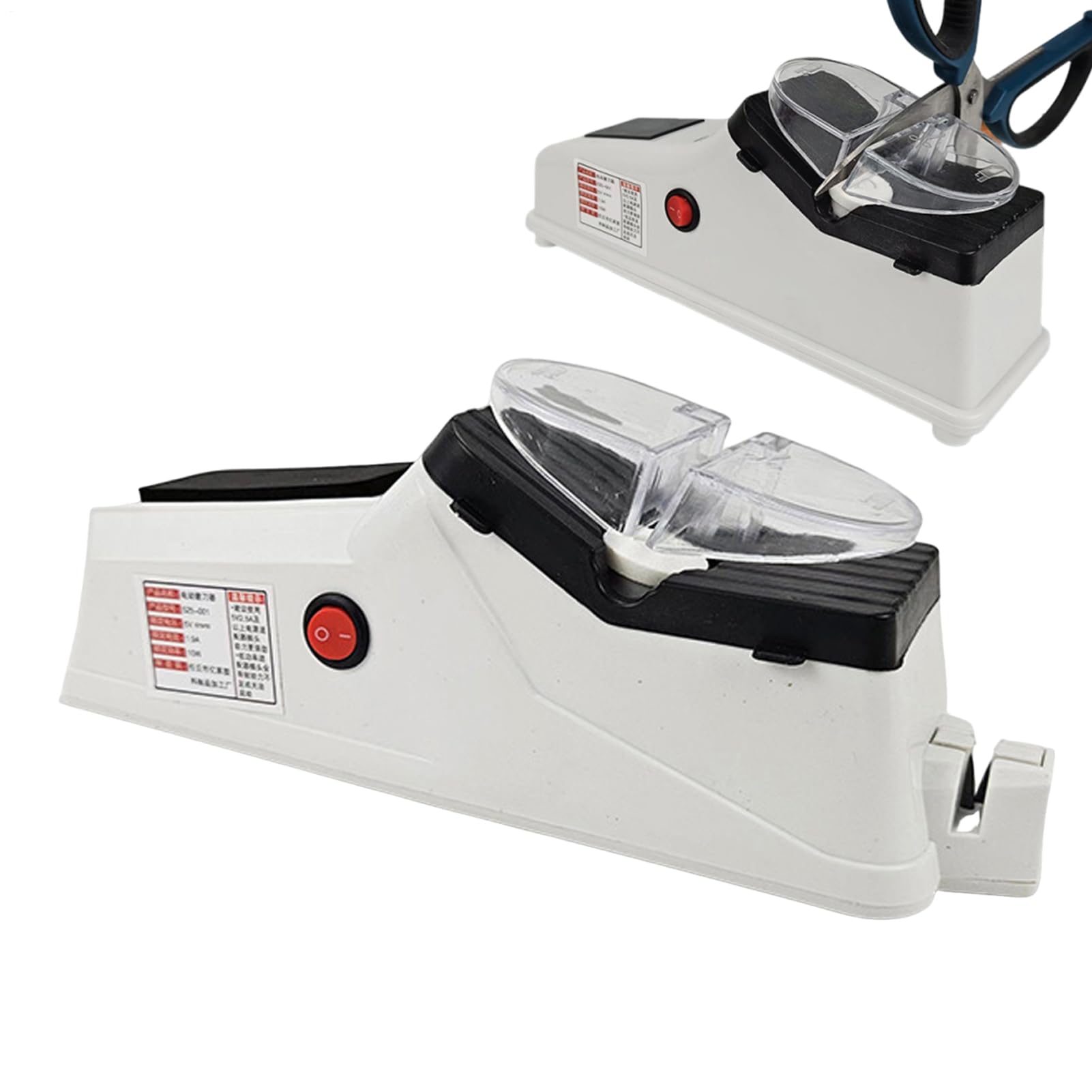 Afilador De Cuchillos Eléctrico - Herramienta De Afilado Multimarca Con Cubierta Protectora | Sistem De Molienda De Precisión Compatible Con Surudoisharp Pro Prosharpen Etercitenal Hailoyear