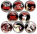 Rocky Horror Picture Show x 8 NEW 1" inch (25mm) pins button badge rhps the stocking stuffer ...