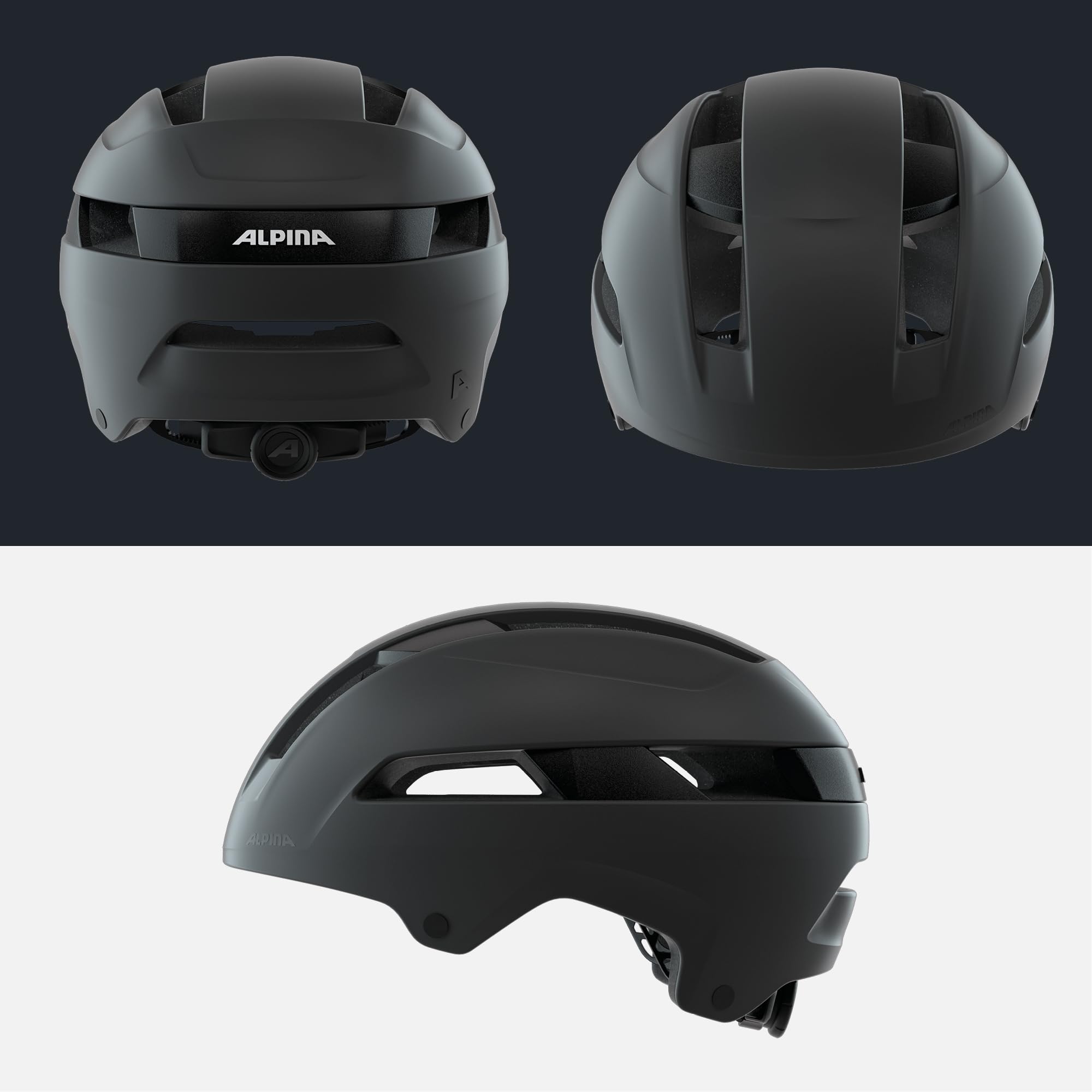 ALPINA Soho Helm 2025 Black Matt