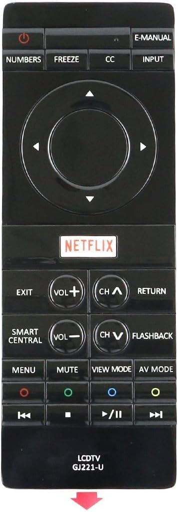 New GJ221-U Remote Control Work for Sharp LCD TV LC-43UB30U LC43UB30U LC-50UB30U LC50UB30U LC-55UB30U LC55UB30U LC-65UB30U LC65UB30U