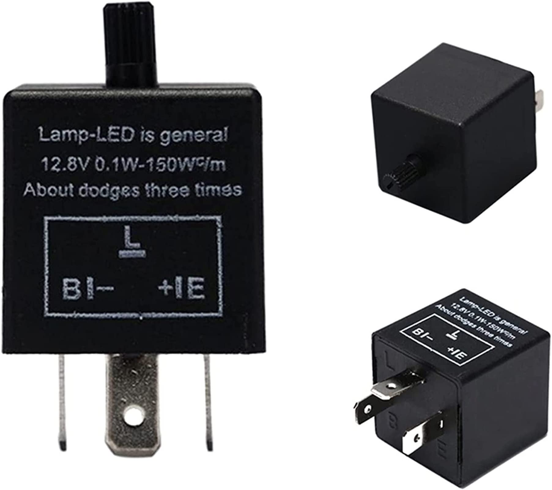 Relè CF14 3 Pin Regola 12V LED Lampeggiatore Relè Indicatore di direzione for Auto Indicatore di direzione Lampeggiante LIUZIIHAYIN