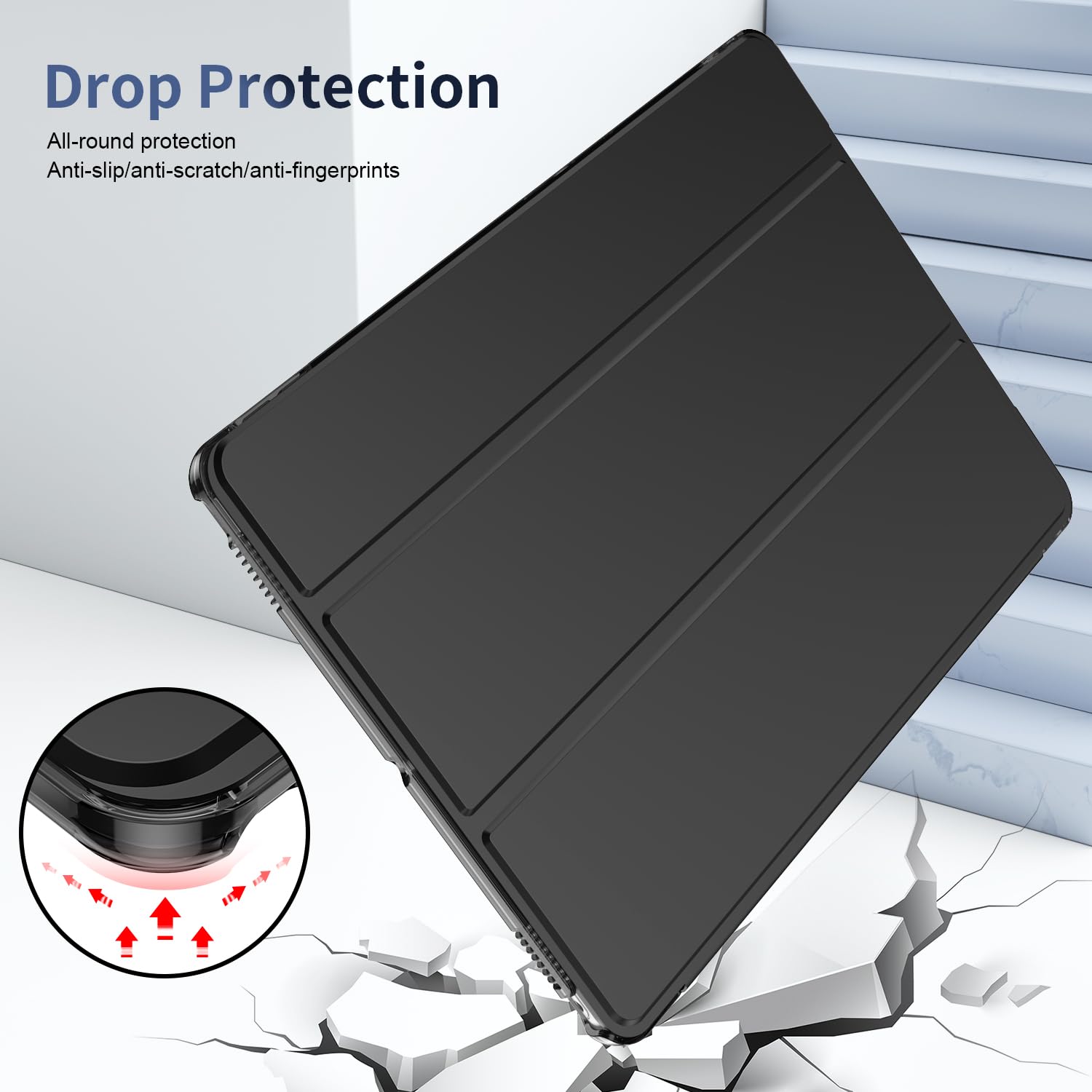 YeaQuelior Custodia rotante per iPad 10,2 2021/2020/2019 (9a/8a/7a generazione)/iPad Air 3 10,5 2019/iPad Pro 10,5 2017 con portapenne, supporto protettivo antiurto, accensione e spegnimento YeaQuelior Custodia rotante per iPad 10,2 2021/2020/2019 (9a/8a/7a generazione)/iPad Air 3 10,5 2019/iPad Pro 10,5 2017 con portapenne, supporto protettivo antiurto, accensione e spegnimento
