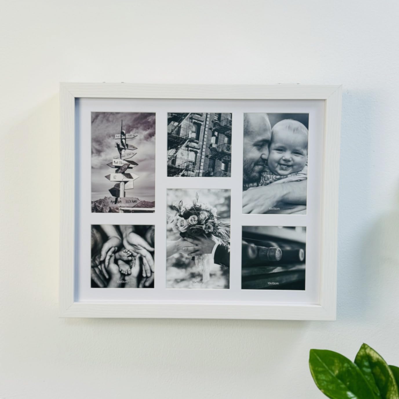 Coperchio contatore per elettrici, in plastica, decorativo, per quadro elettrico con foto (bianco)