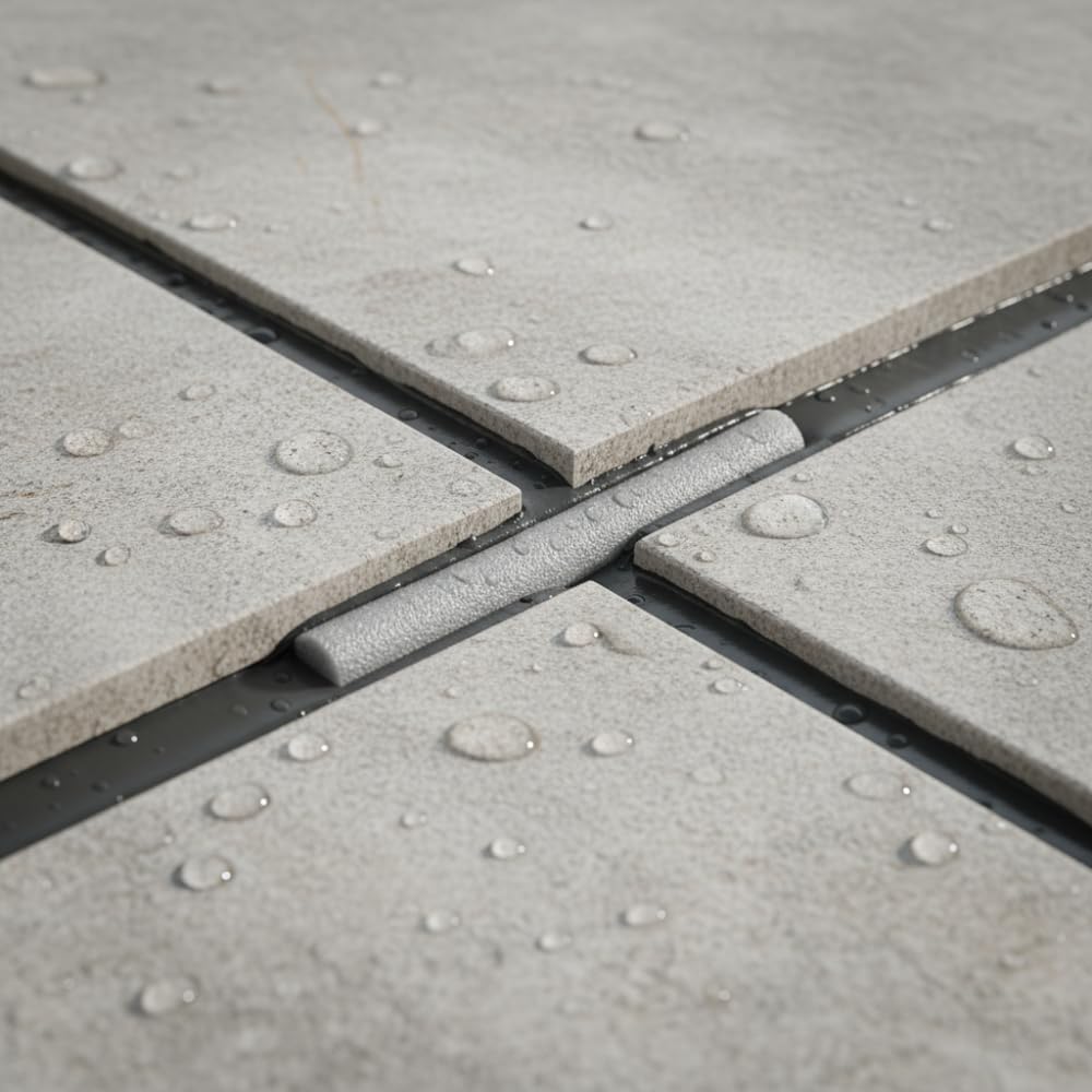 MAPEI Mapefoam Cordoncino in Polietilene Espanso per Giunti Edili, Grigio, 10 Metri (20 mm)