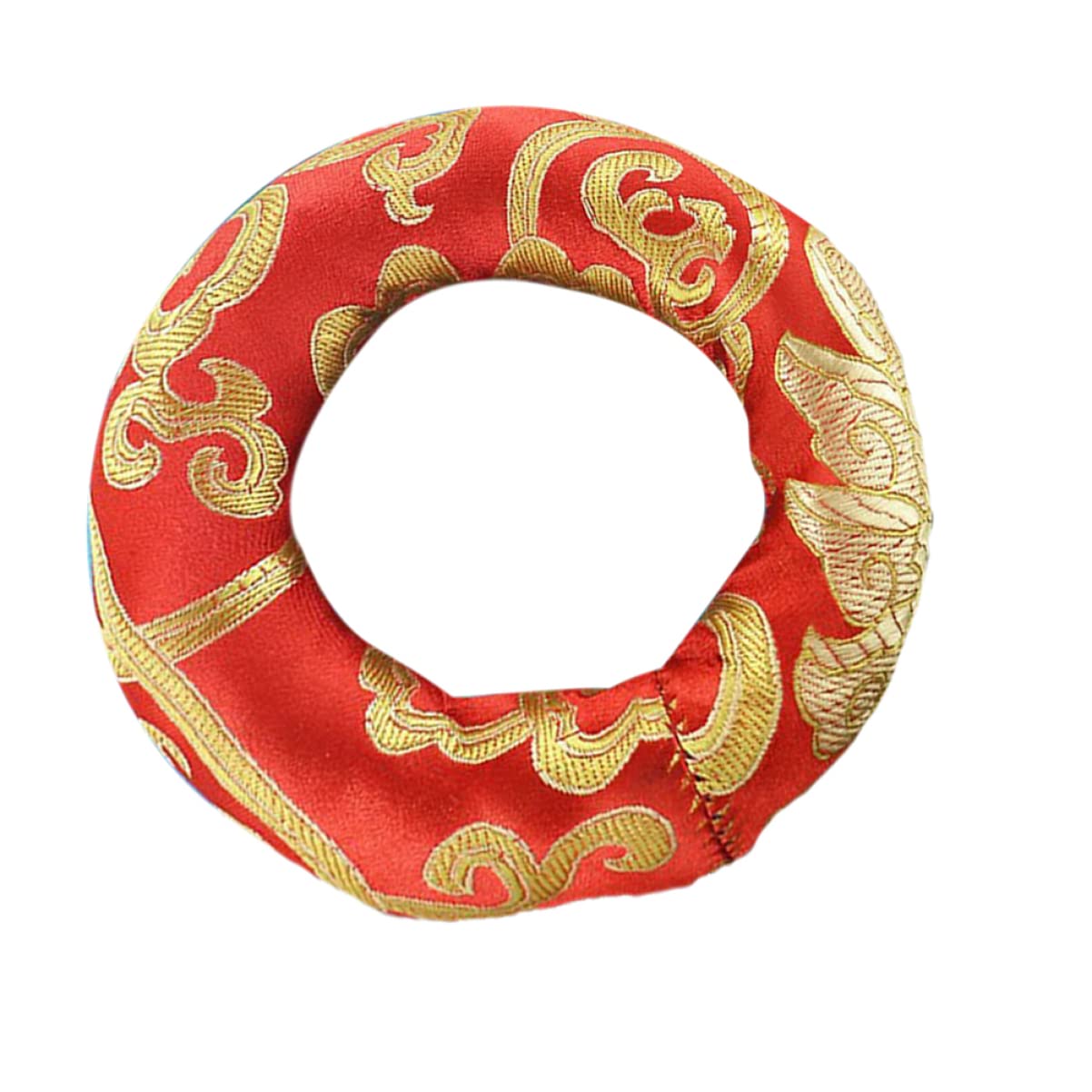 CIMAXIC Buddha Sound Bowl Cushion Handmade Singing Bowl Mat Random Color Durable and Exquisite Craft for Meditation Home Decoration and Office Use