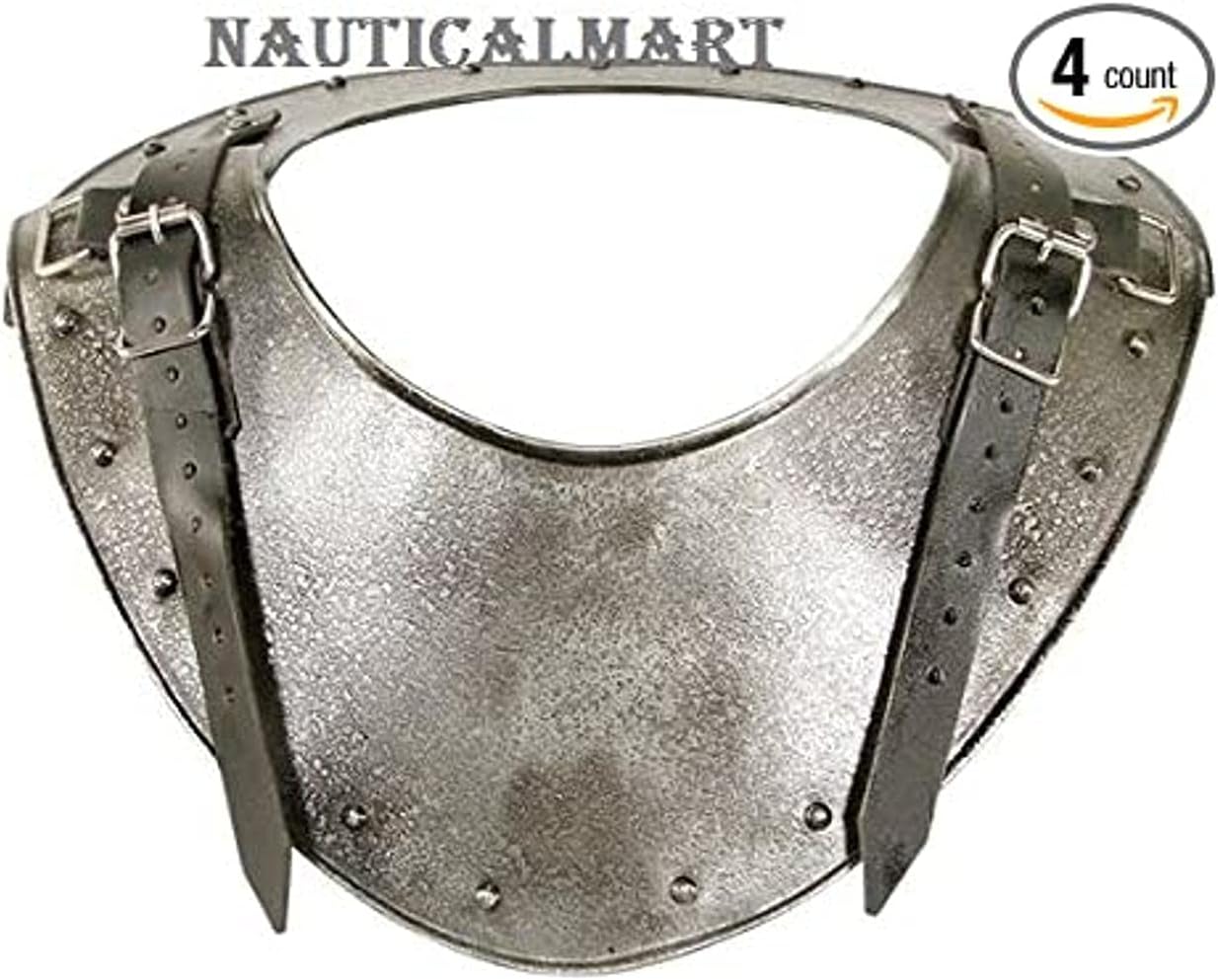 NauticalMart Medieval Dark Warrior Gorget Neck Body Armour One Size
