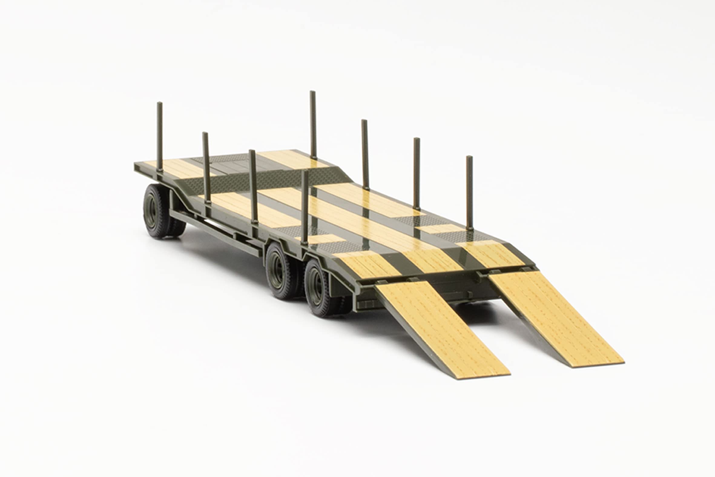 herpa truck model accessories, Goldhofer TU3 Low-bed trailer, 1 pc., true to its original scale of 1:87 - Image 4