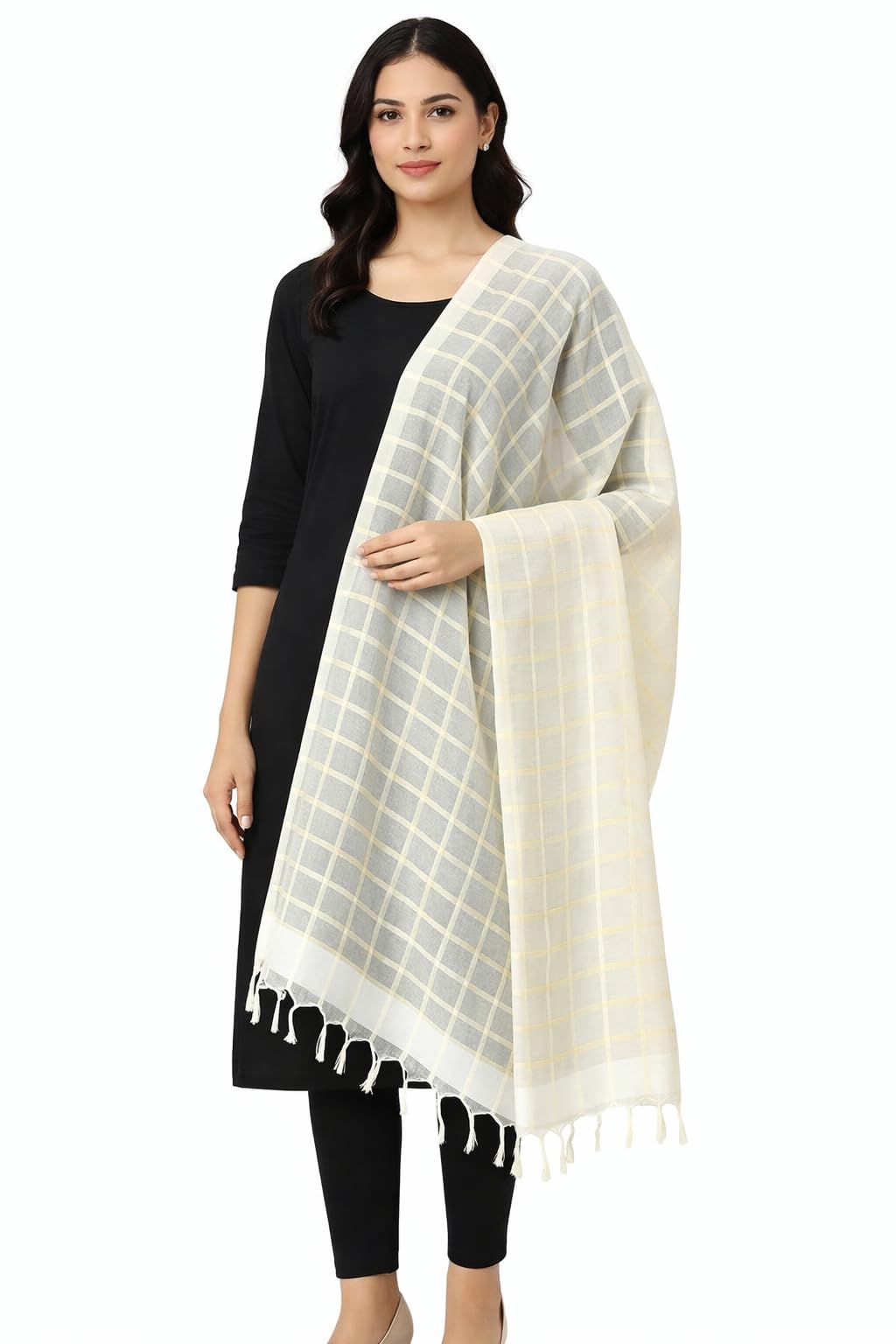 Bhagalpuri fancy kota silk women's dupatta-picture-32