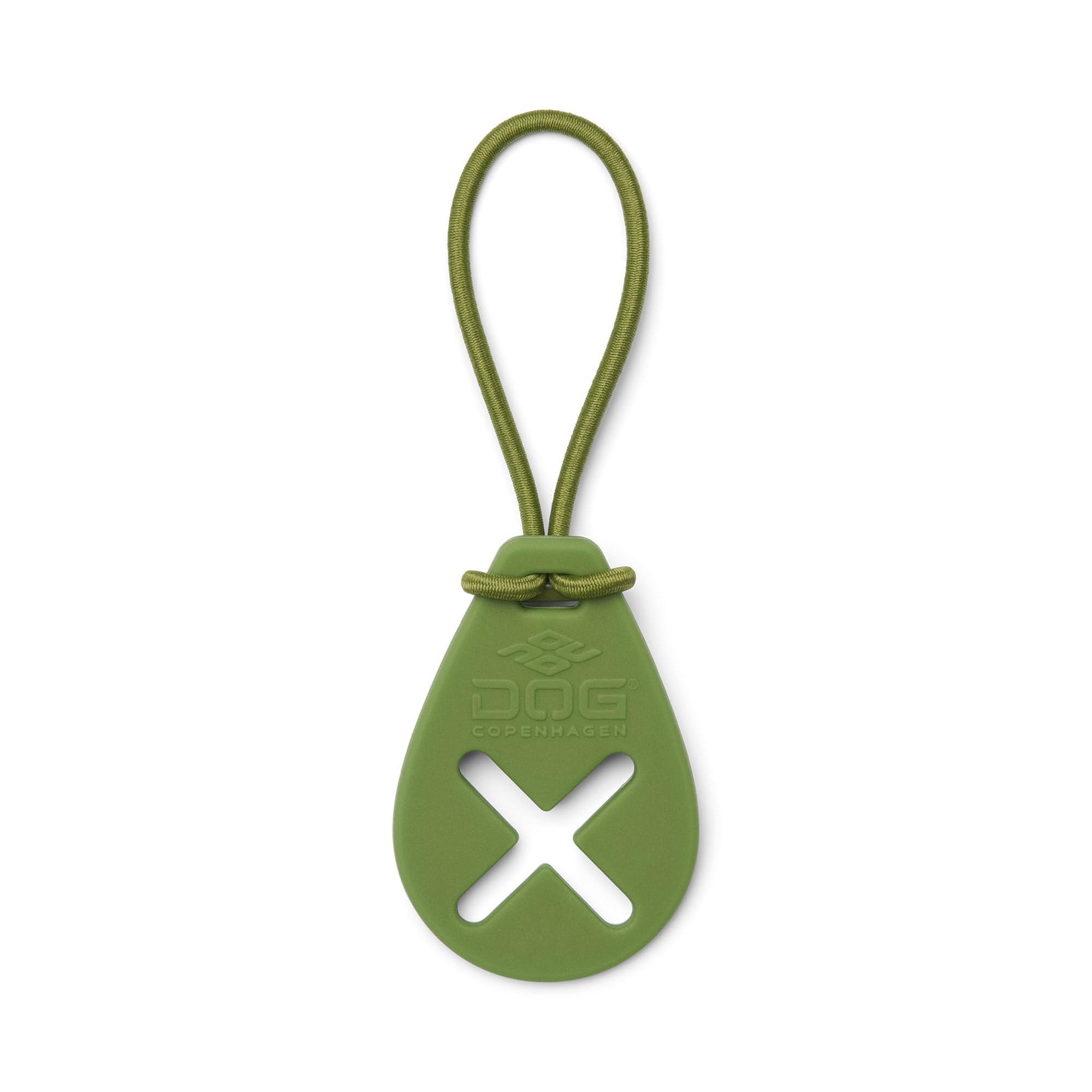 DOG Copenhagen Flexy Dog Poop Bag Holder for Lead - Poo Bag Carrier - Dog Waste Bag Holder - Poo Holder - Lightweight and easy to use and attach to leash, Hunting Green, One Size