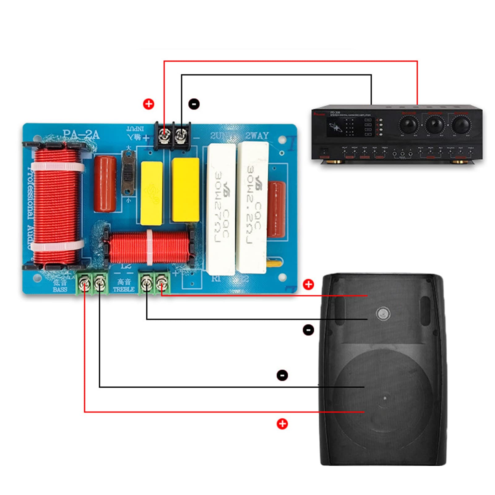 Filtre Carte Amplificateur PA-290 - Pour Diviseur De Fréquence Audio
