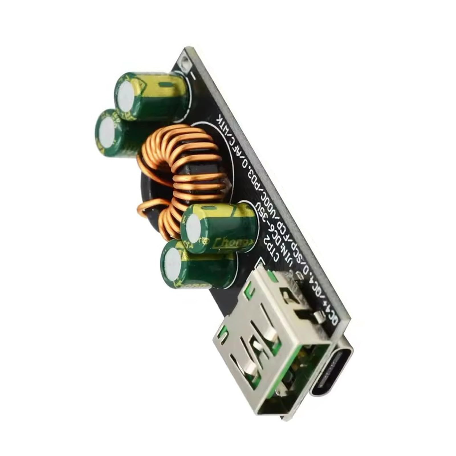 Module De Charge Rapide USB-C 60W PD3.0 QC4 - Convertisseur DC 6-35V Vers USB, Pour Projets Électroniques Et Alimentations Portables