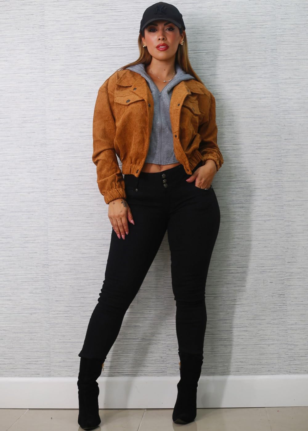 Moda Xpress Butt Lifting Jeans for Women - High Waisted Skinny Levanta Cola Stretch Jeans - Image 2