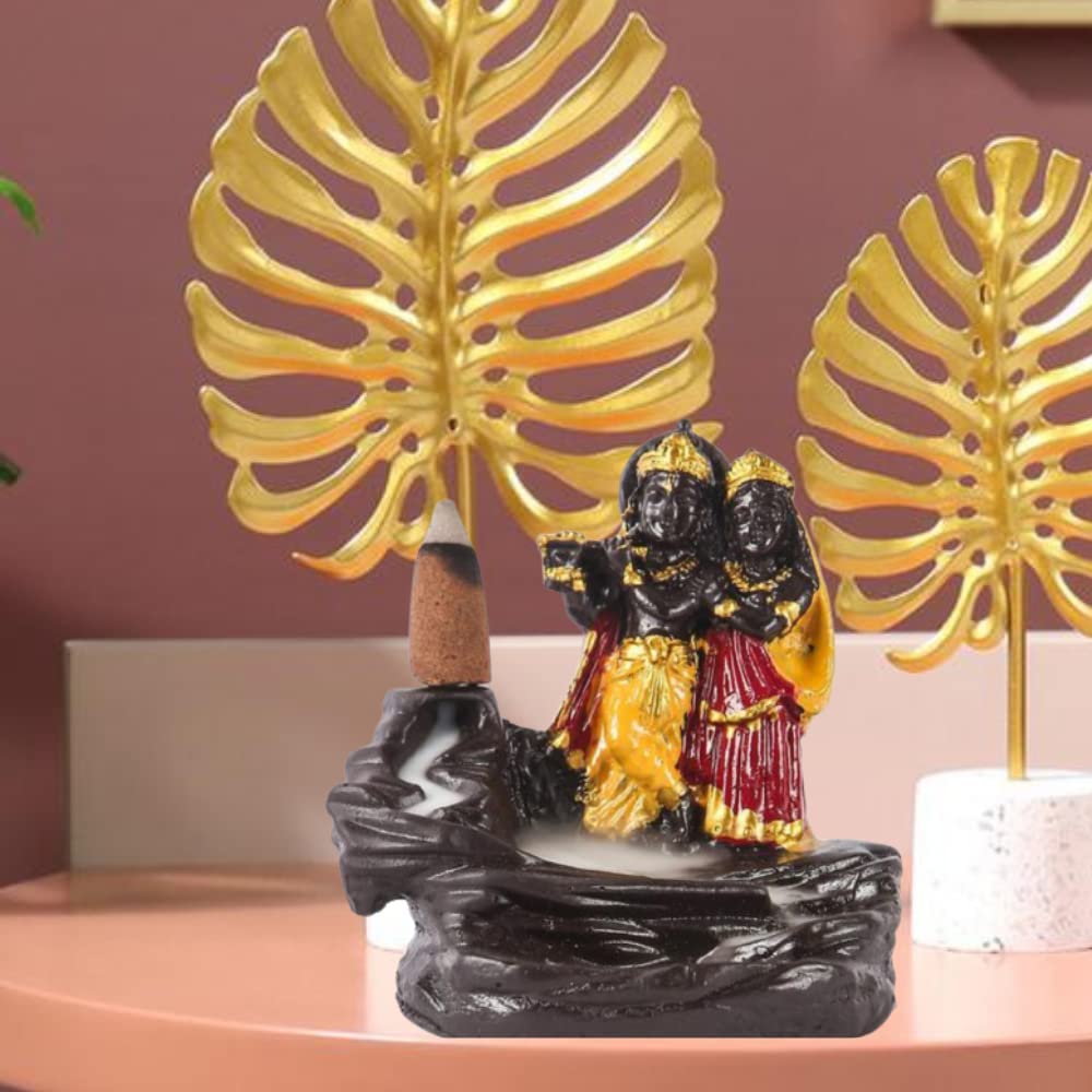 Lord Radha Krishna Idol Murti Love Couple Statue/Sculputer Gift Handicraft Idol for Temple/Home/Office