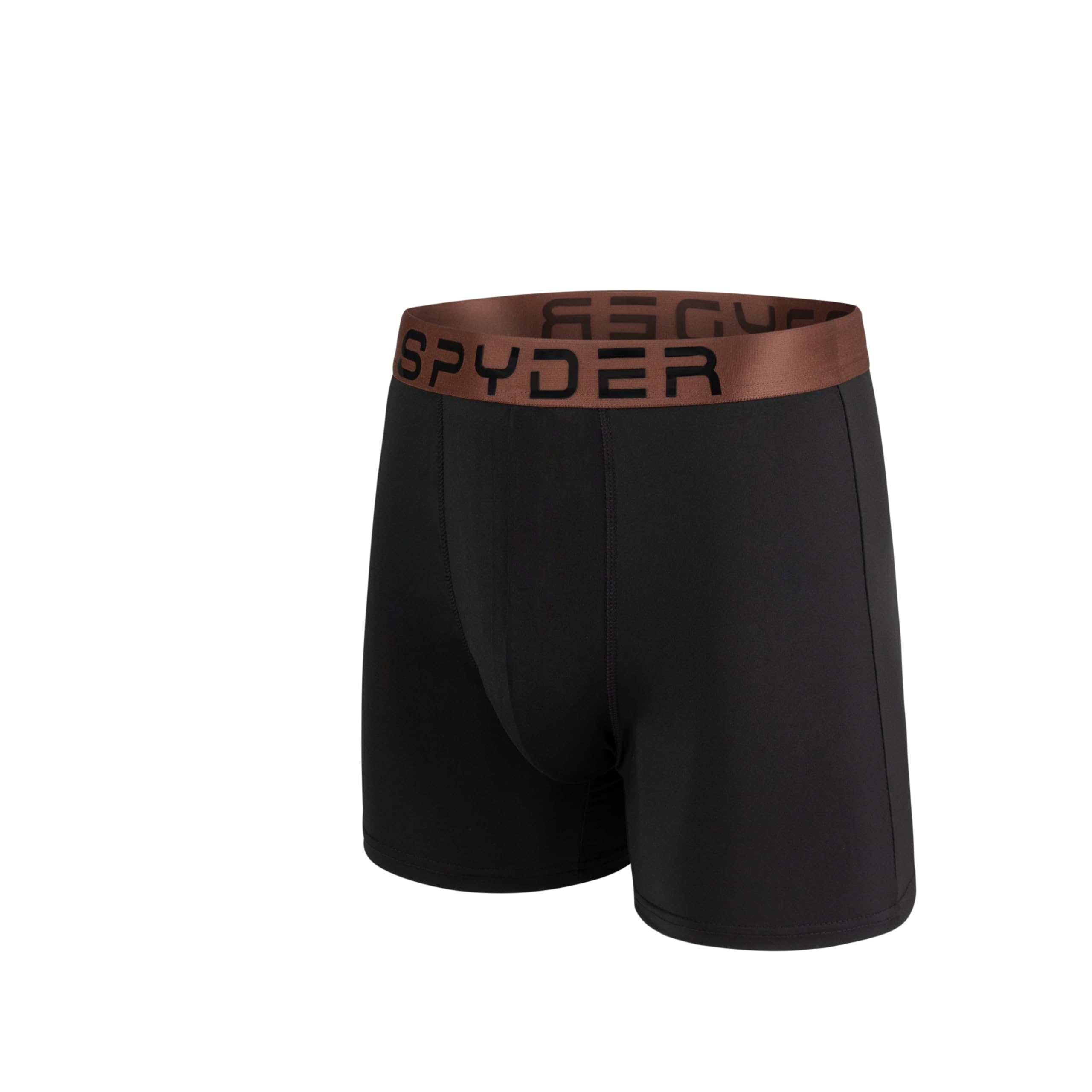 Spyder Calzoncillos tipo bóxer para hombre, paquete de 5 calzoncillos tipo bóxer de poliéster y elastano
