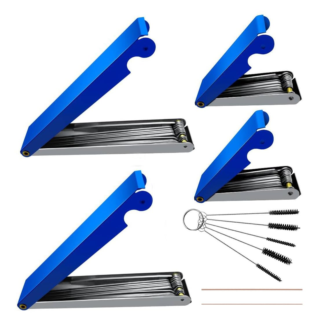Strongthium Cutting Torch Tip Cleaner Tool kit for Welding Nozzles Carb Carburetor Jet Sprinklers and Stove Burner Gas Gap Shower Heads Orifices Wires Needles in Set