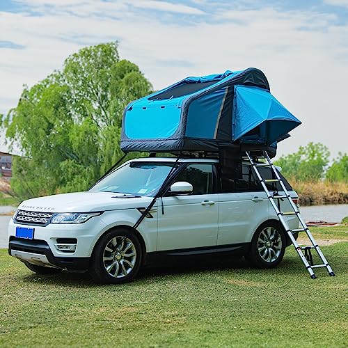 Carpa hinchable portátil impermeable para techo de auto miniatura 1