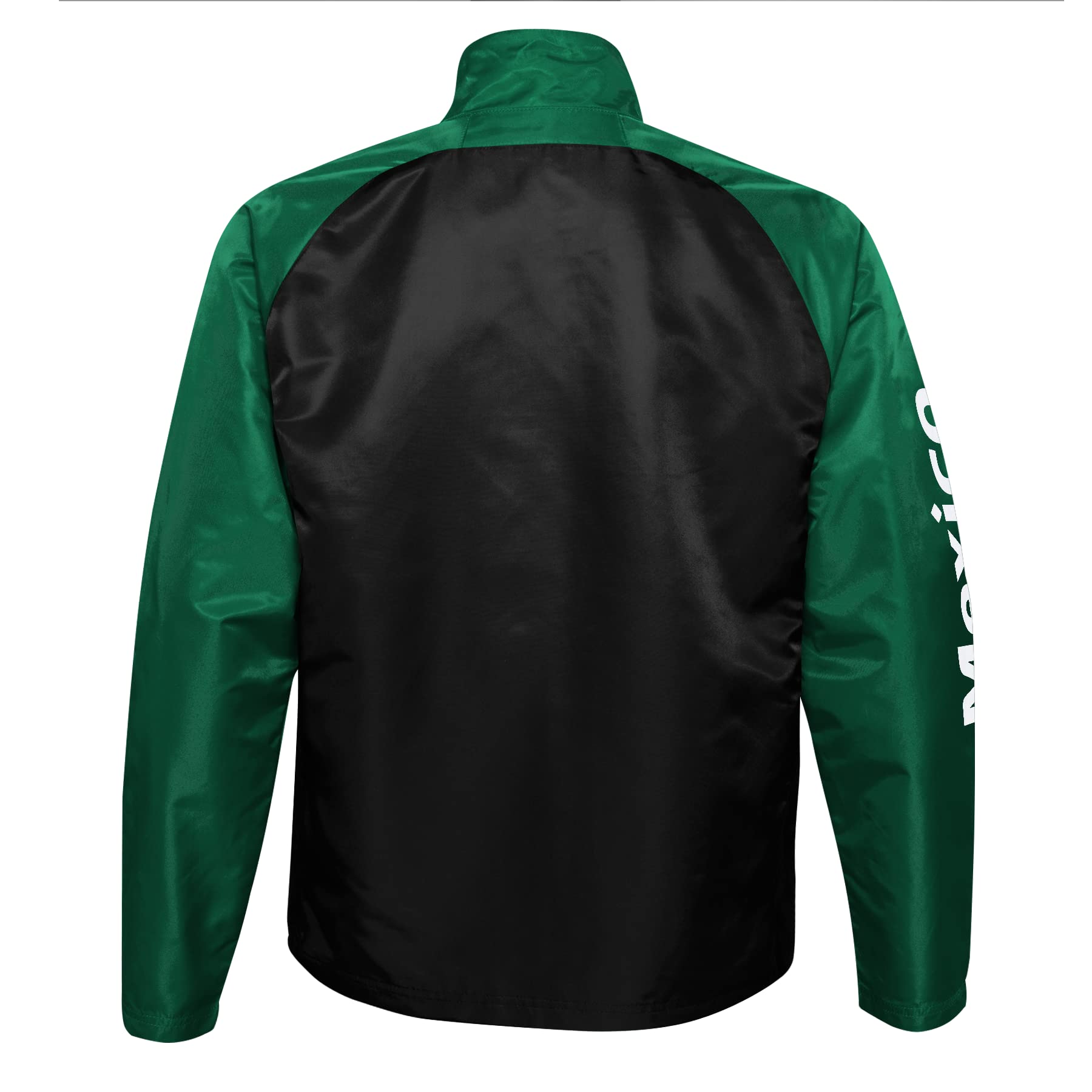 Outerstuff Mens FIFA World Cup Contrast Raglan Training Jacket, Black, Large