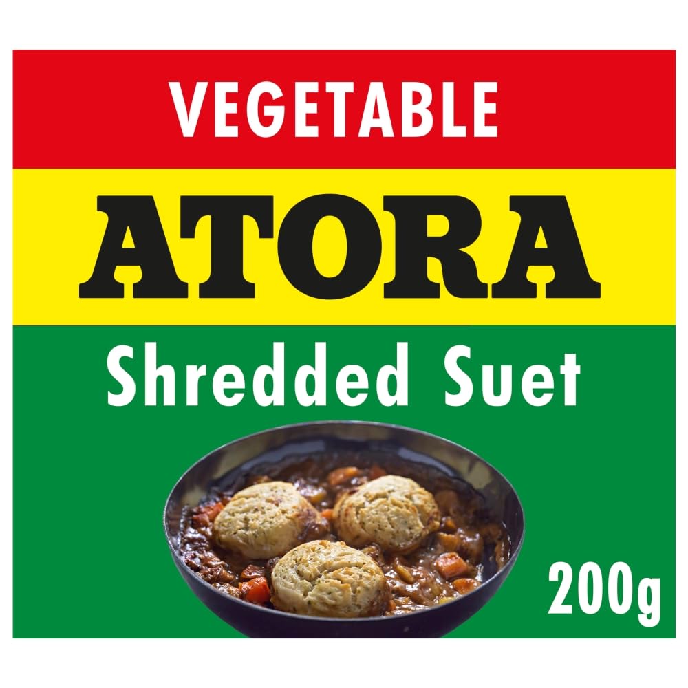 Atora Shredded Vegetable Suet, Vegetarian Alternative for Traditional Recipes, 200 g (Pack of 1)