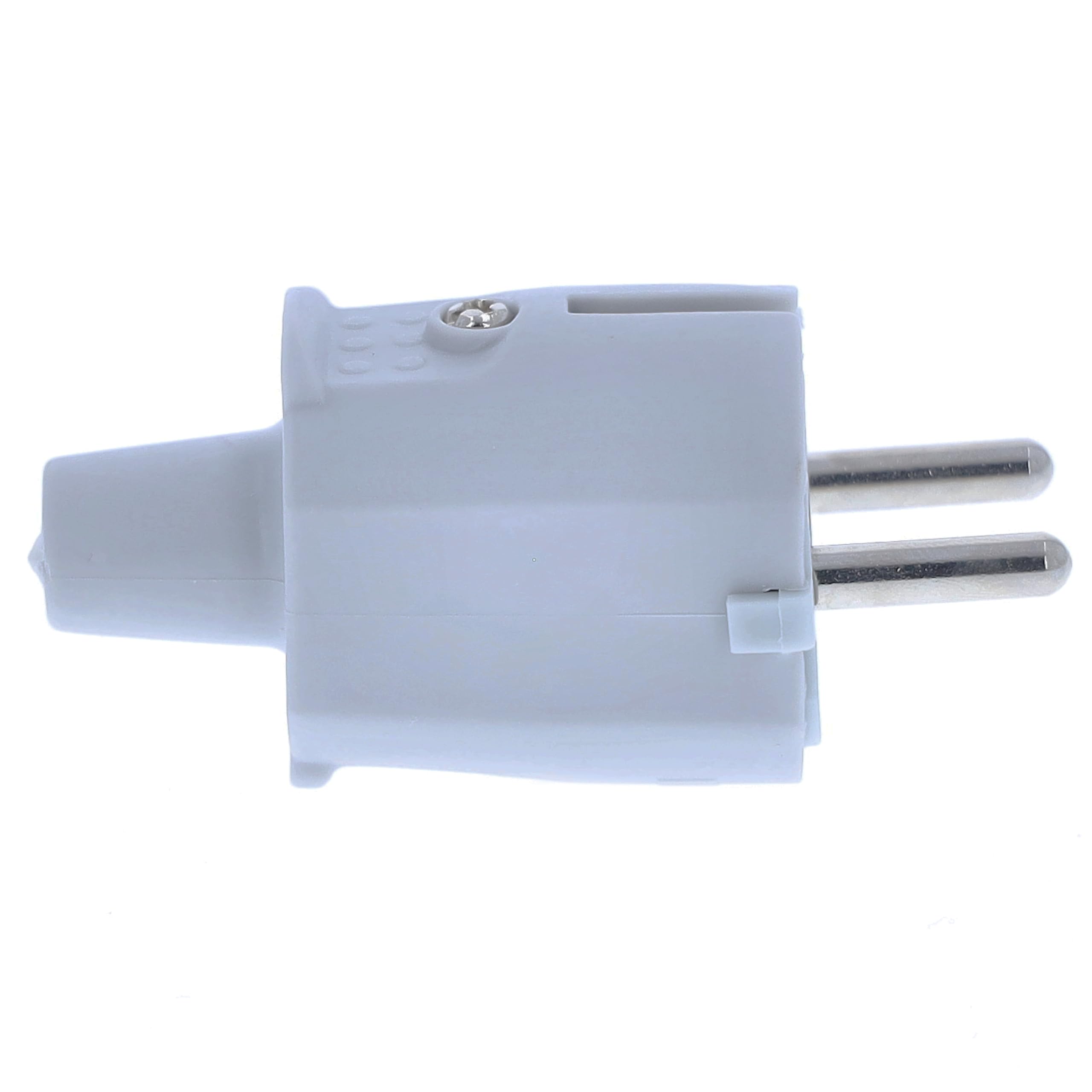 as - Schwabe 62220 PVC Wtyczka Do Użytku Wewnątrz Pomieszczeń, Szary