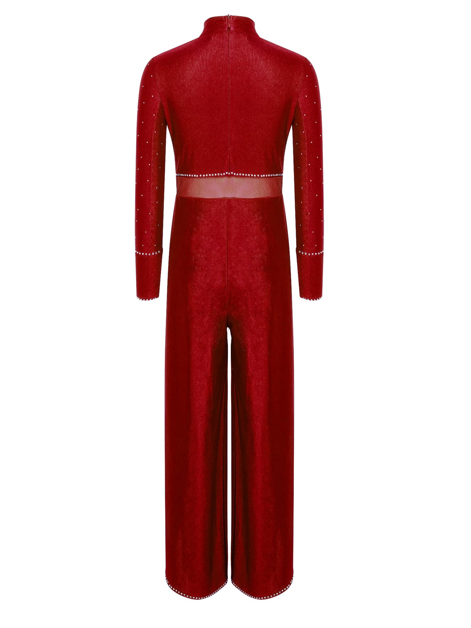 Oyolan Bambini Unitard Danza Lirica Maniche Lunghe Lucido Bambine Body Ginnastica Ritmica Body Danza Classica Completo Contemporanea Bambine