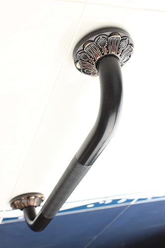 Miniatura 3 de Barra de agarre antideslizante de baño de 16 pulgadas, barra de ducha texturizada para bañera, reposabrazos de seguridad para el hogar, barandilla