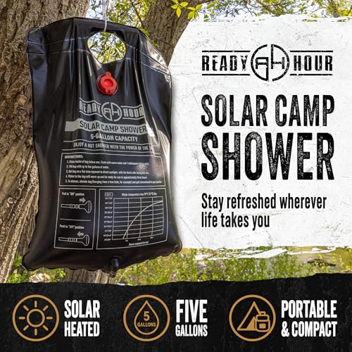 Ready Hour Ducha Portátil Solar de 5 Galones para Camping y Emergencias miniatura 2