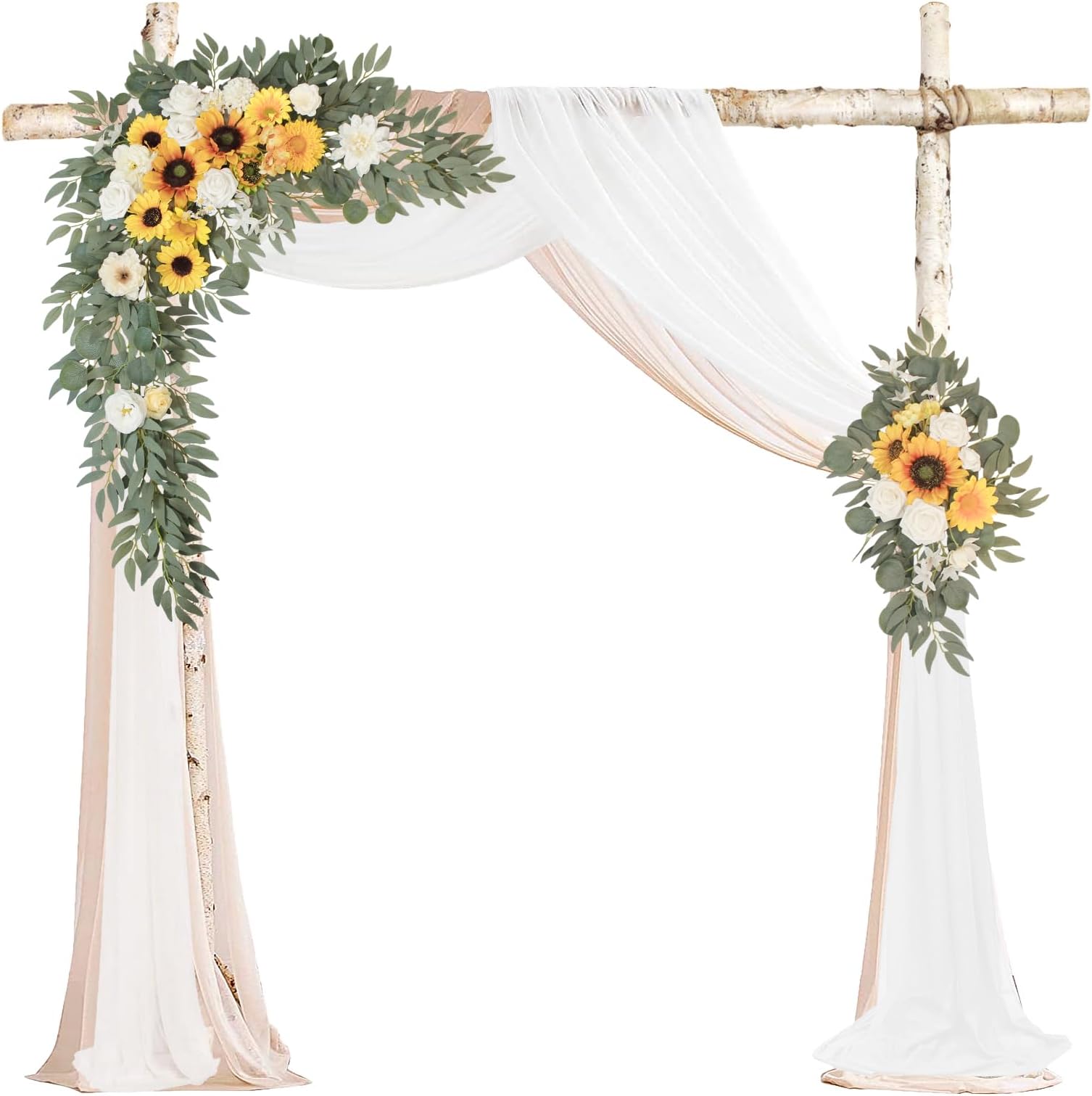Winlyn Set of 3 Artificial Sunflowers