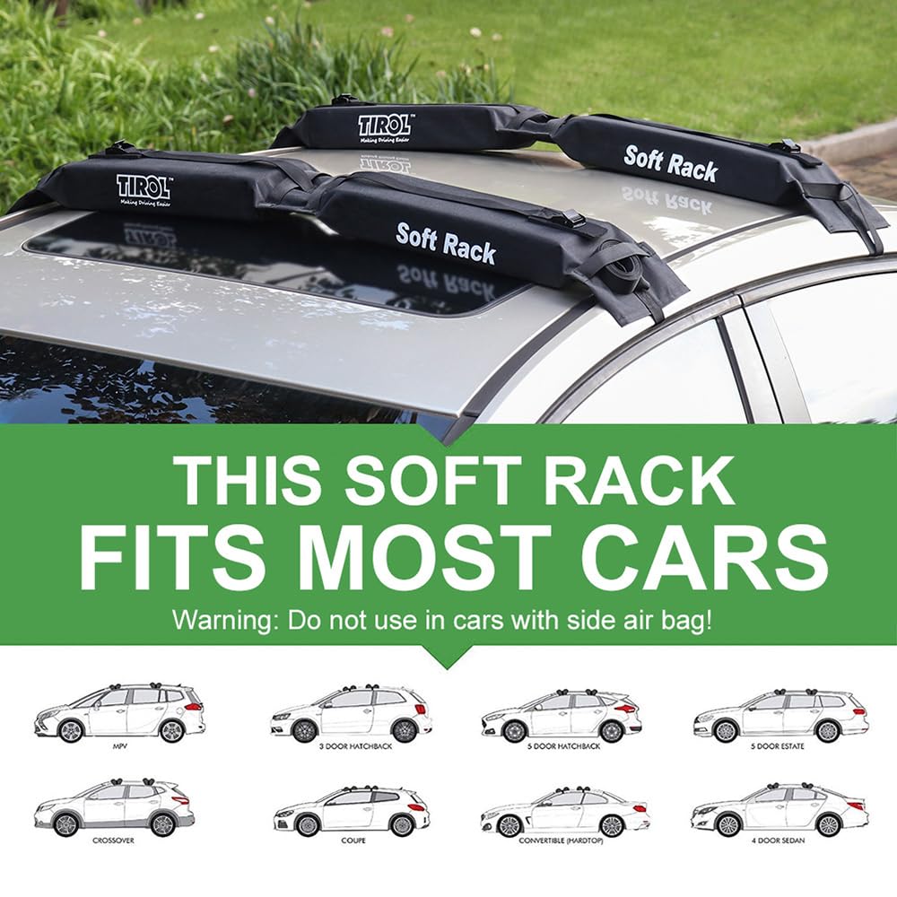 Baca de Coche para BMW 3er M3 E90 E91 E92 E93 F30 F31 F34 F35 F80 G20 G21, Plegable Baca Coche Blandas Barras de Techo de Quick Fit Portaequipajes Barras Transversales Barras Techo Coche