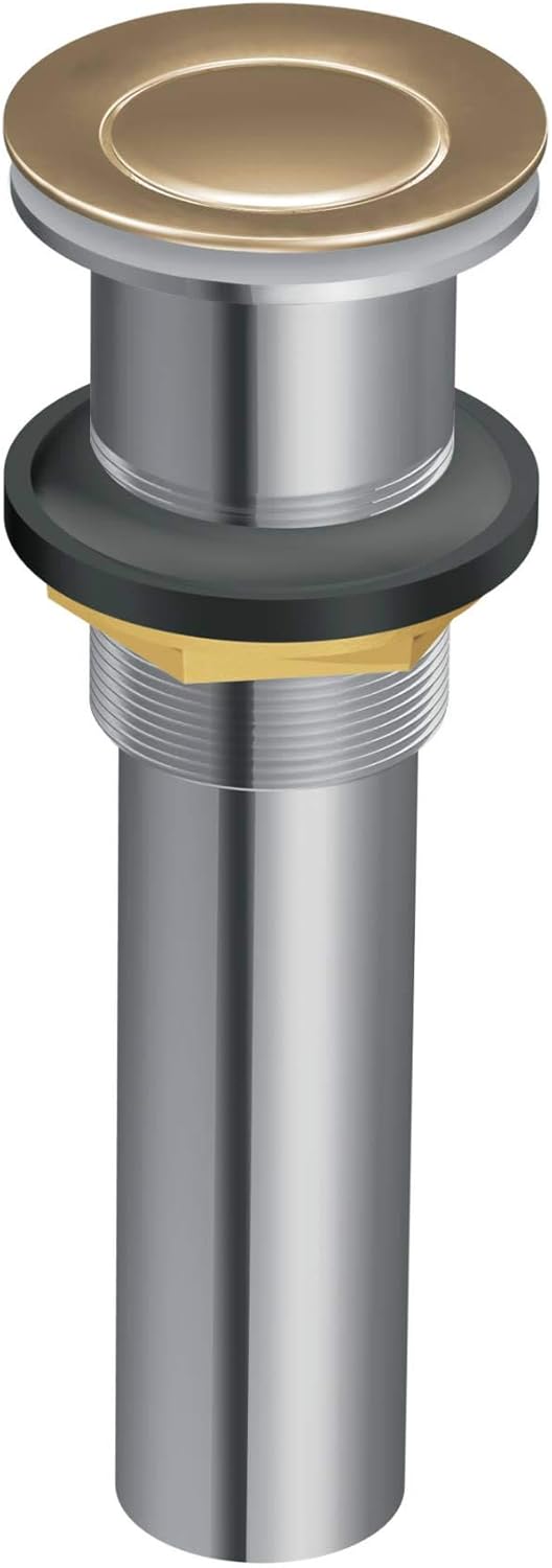 Moen 140780AZ Pop-Up Bathroom Sink Drain Kit without Overflow, Antique Bronze