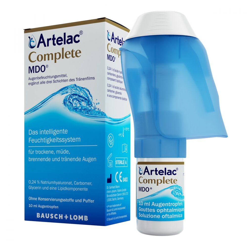 Artelac Complete MDO Augentropfen, 10 ml Soluzione
