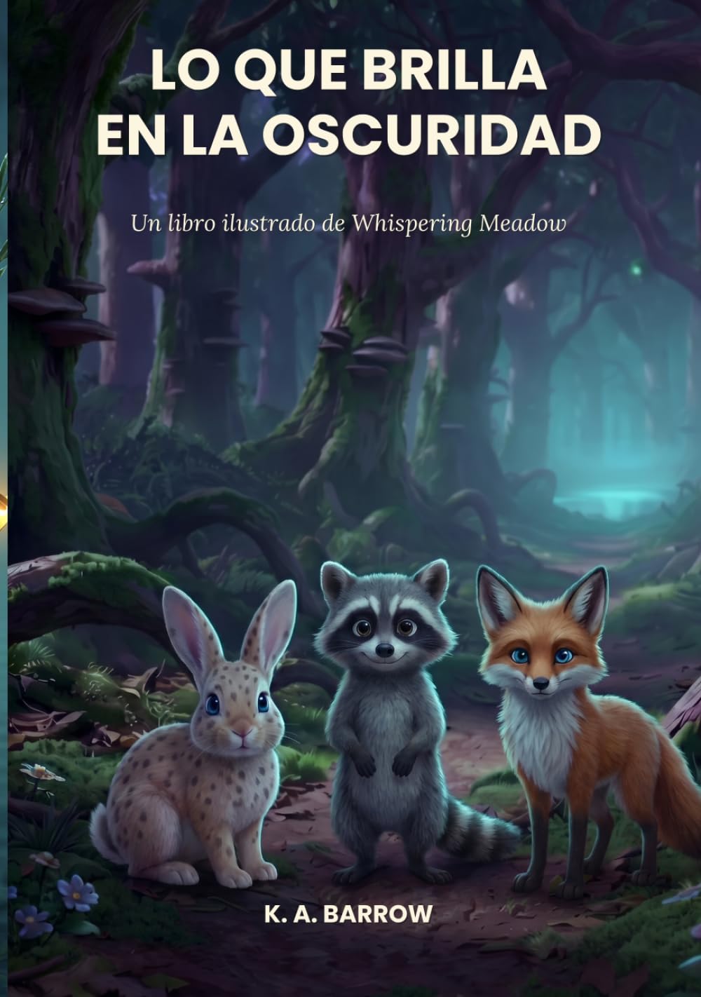 Lo que brilla en la oscuridad: Un libro ilustrado de Whispering Meadow