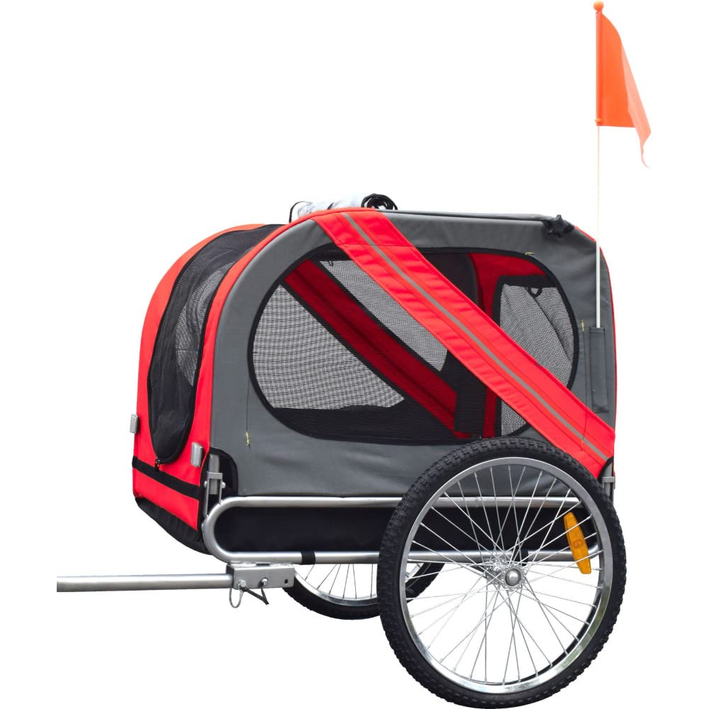 Karlie Doggy Liner Economy, 125 X 95 X 72 cm, rot/grau