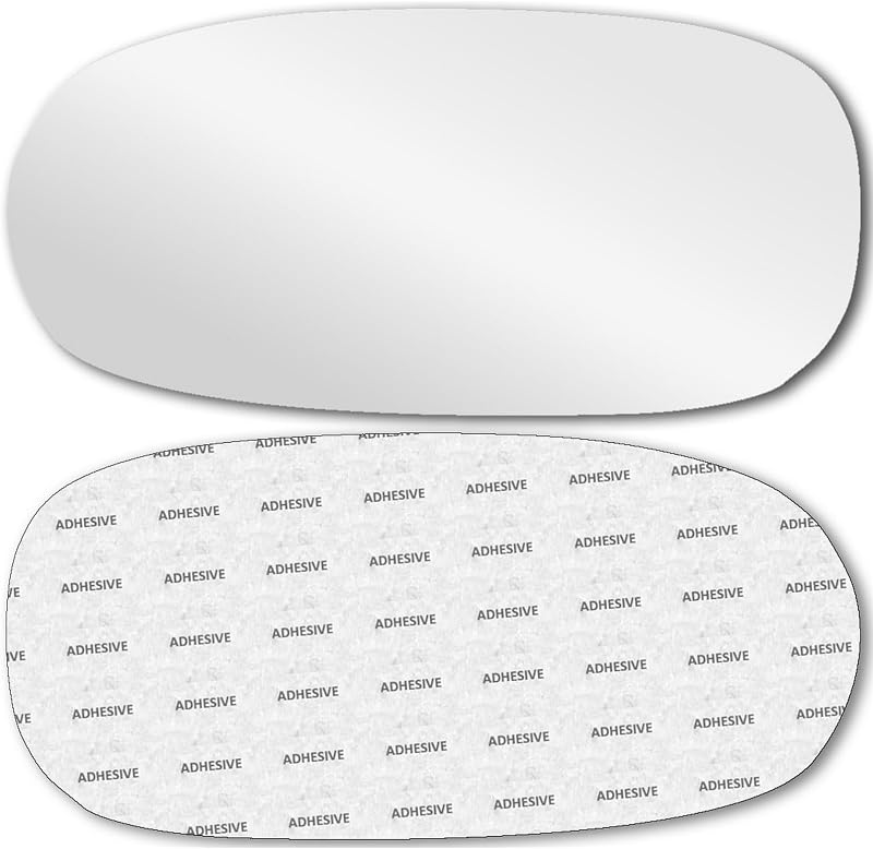 Vidro de espelho retrovisor esquerdo para Chevrolet Corvette C5 e Chevy SSR 1997–2004 CAR MIRROR BAZAR – 1 unidade