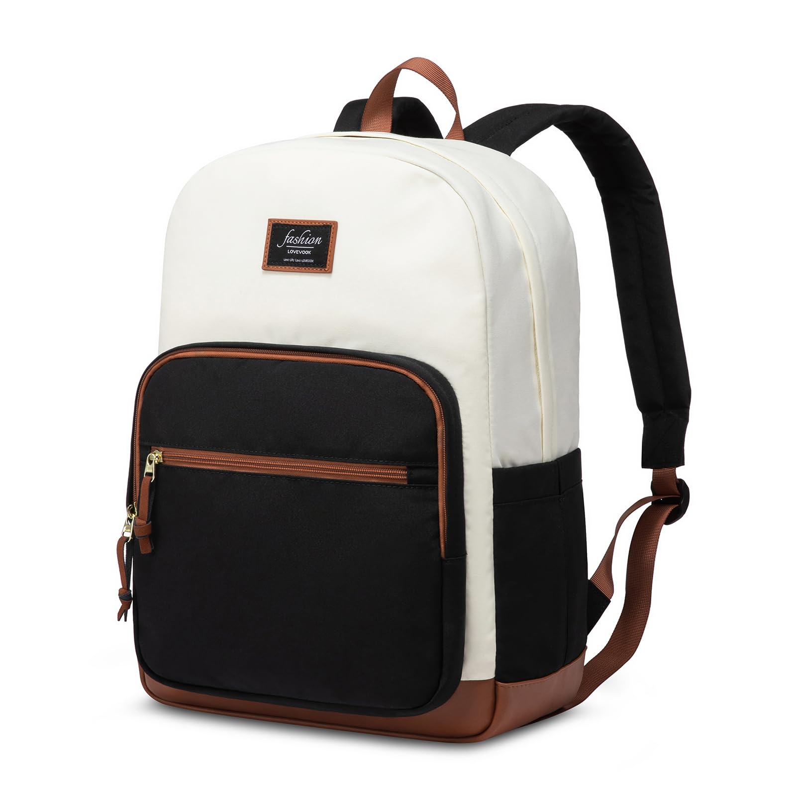 LOVEVOOK Backpack for School Lightweight book bag College Laptop Backpack Water resistant Basic Middle School Bookbag Casual Daypack