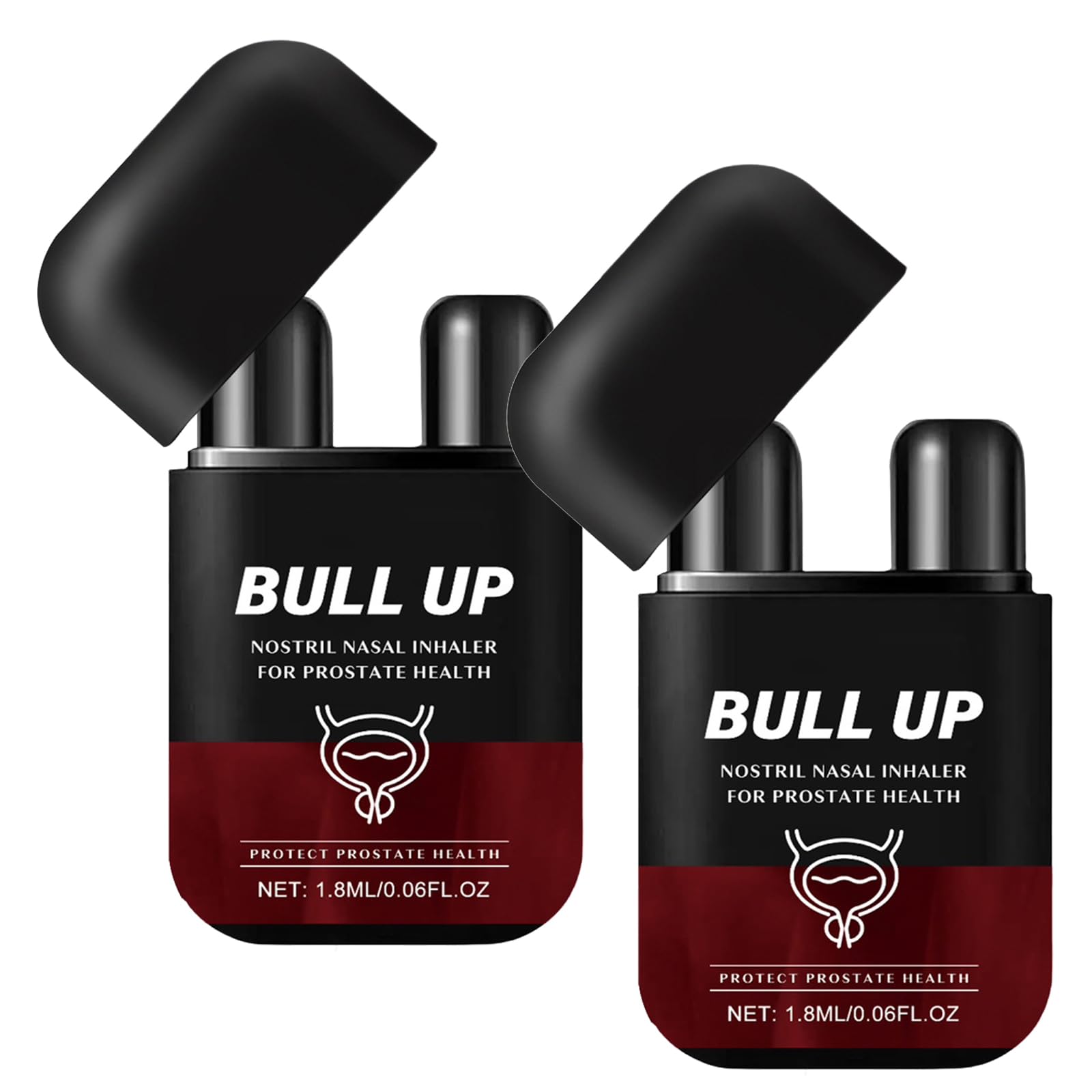 Male Prostate Care Inhaler, Bullup Dual Nasal Inhaler (2PCS)