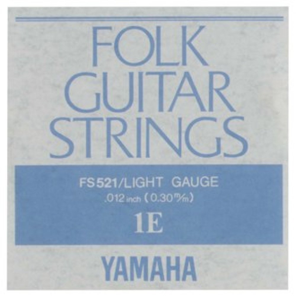ヤマハ YAMAHA FS521 アコースティックギター用 バラ弦 1弦×2本