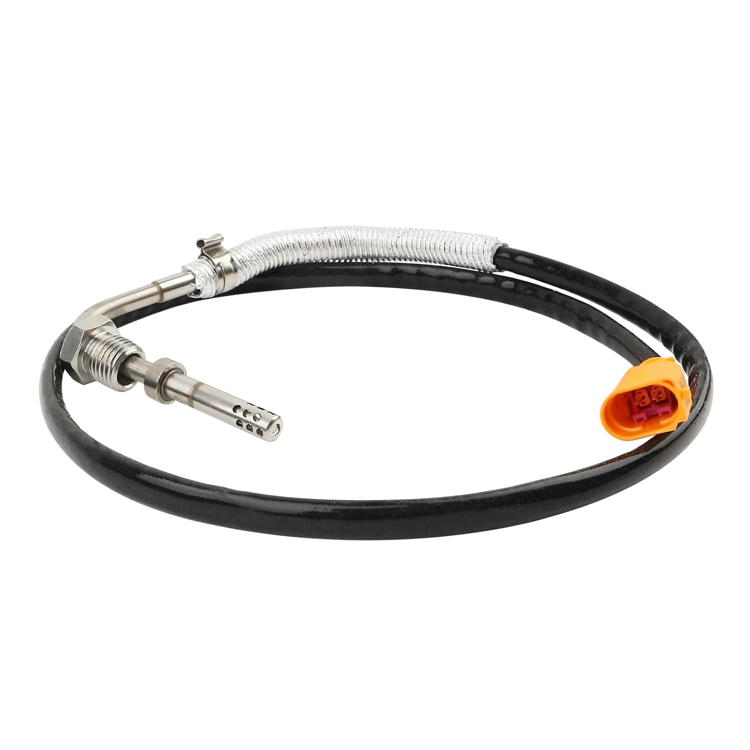 Exhaust Gas Temperature EGT Sensor Compatible with Volkswagen Jetta Golf Beetle Audi A3 S3 Replaces 03L906088T 03L-906-088-T 03L906088R