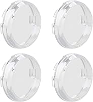 Vista 6 de NTHREEAUTO - Juego completo de cubiertas de lentes de luz de señal de giro para Harley Sportster Street Glide Road King Softail, ámbar, rojo