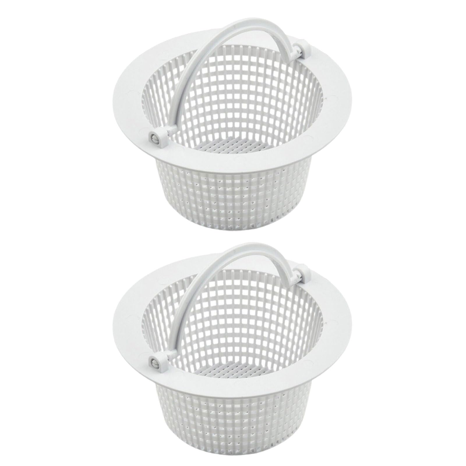 Ground Pool Thru Wall Skimmer Basket with Handle Swimming Pool Cleaning Tool Filter Basket Skimmer for Ground