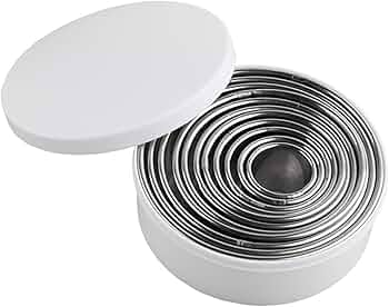 Amazon｜Desirable セルクルセット 丸型 11サイズ ケーキ 寿司