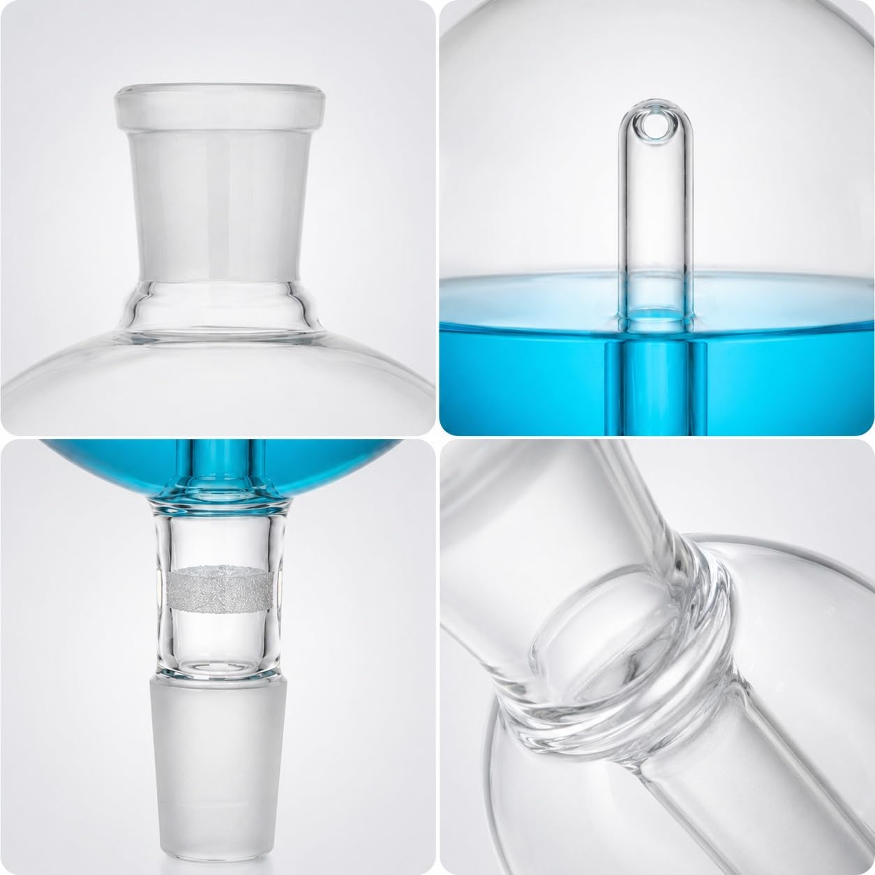 Salpicadura Trampa Choque Fritado Evaporador Rotativo-500ml 29/32 + 24/29