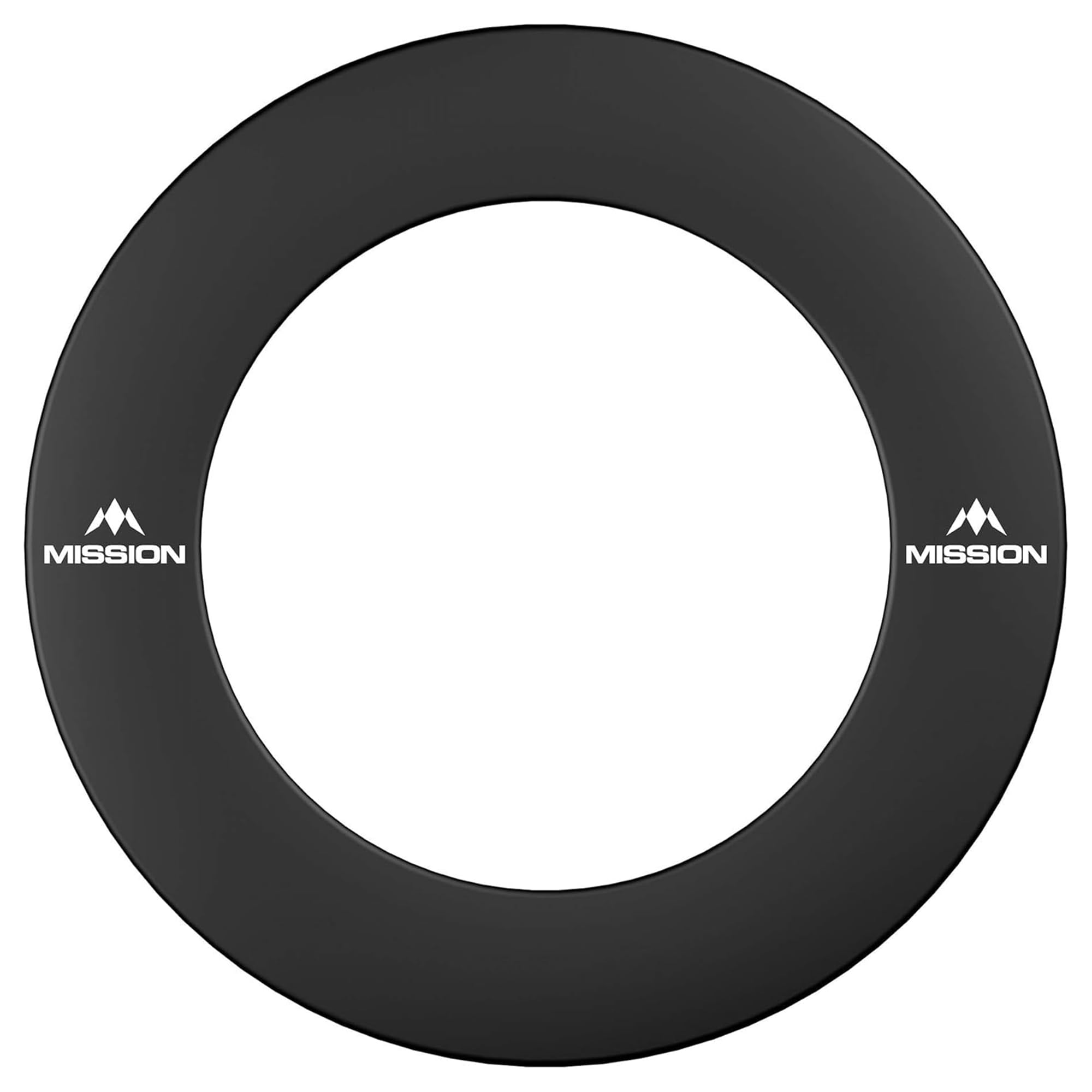 Mission Darts Pro Dartboard Surround | Plain Heavy Duty | Black