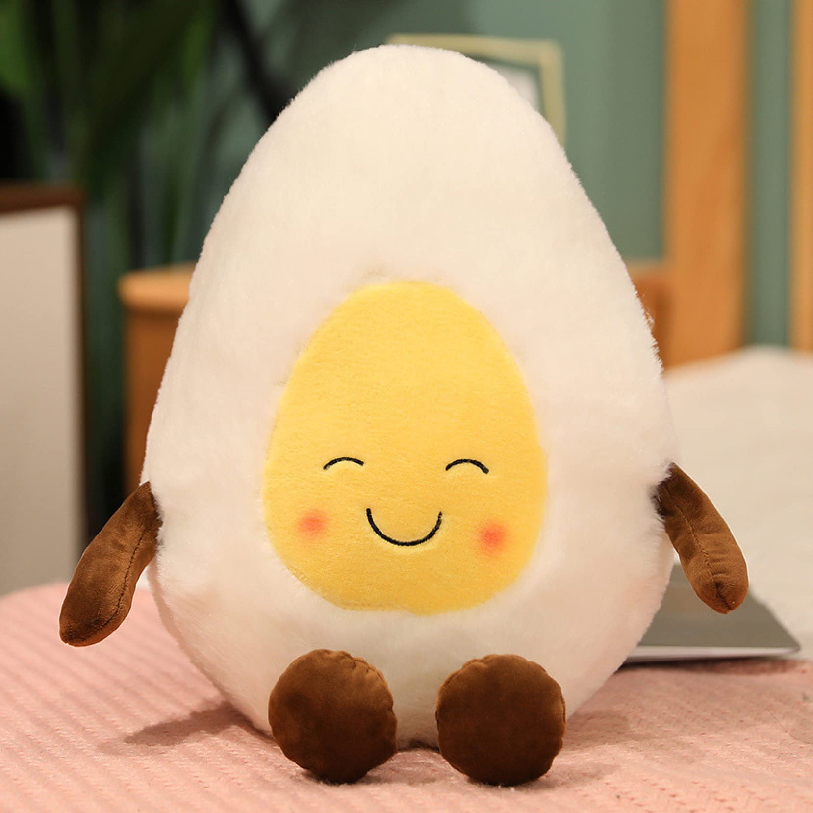 Amazon.co.jp: 卵ぬいぐるみ 50*30 ぬいぐるみ ぬいぐるみクッション 