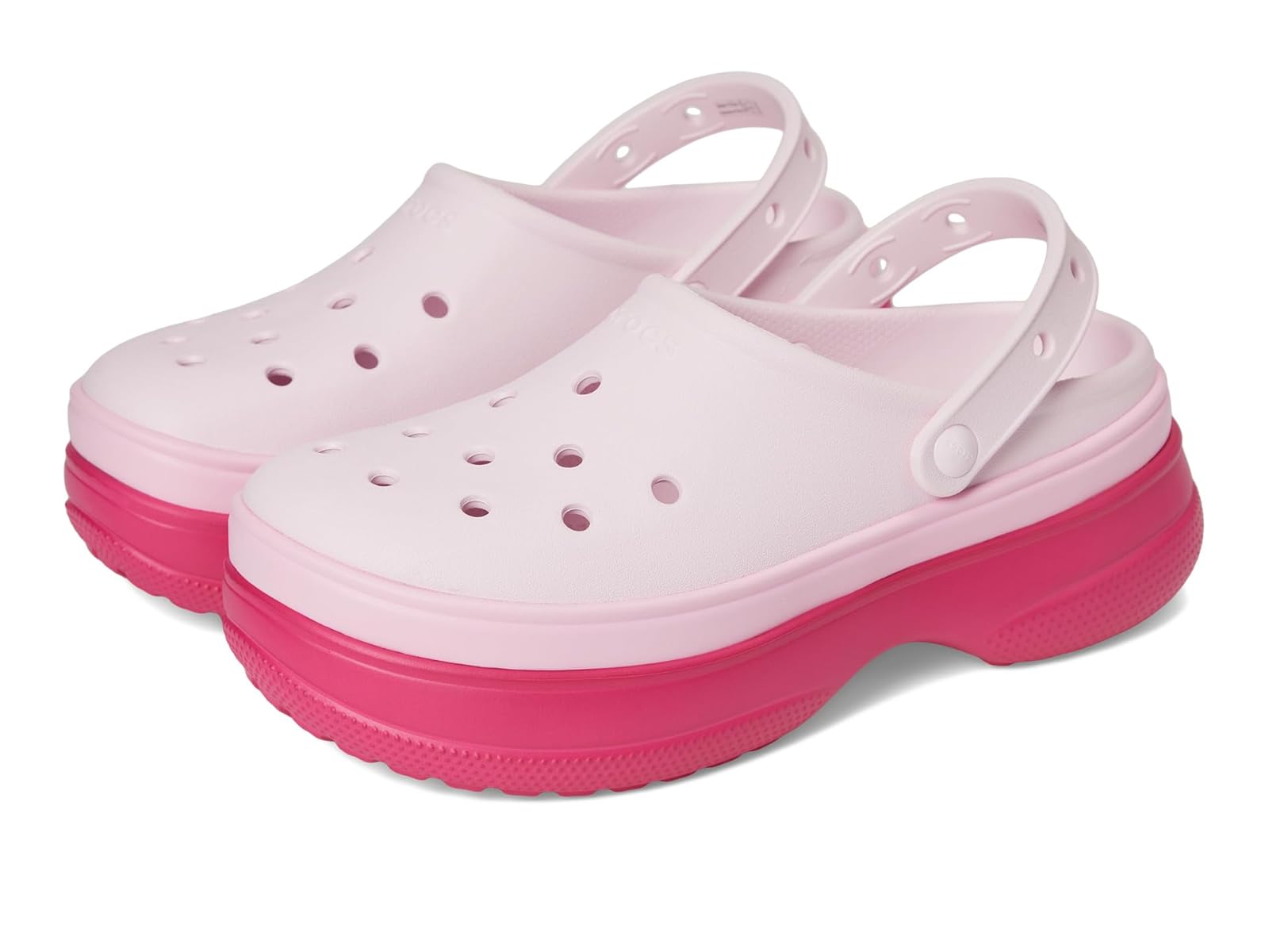 Unisex Clogs Crocs Classic Stacked Clogs Platform Platform - Picture 16 of 29