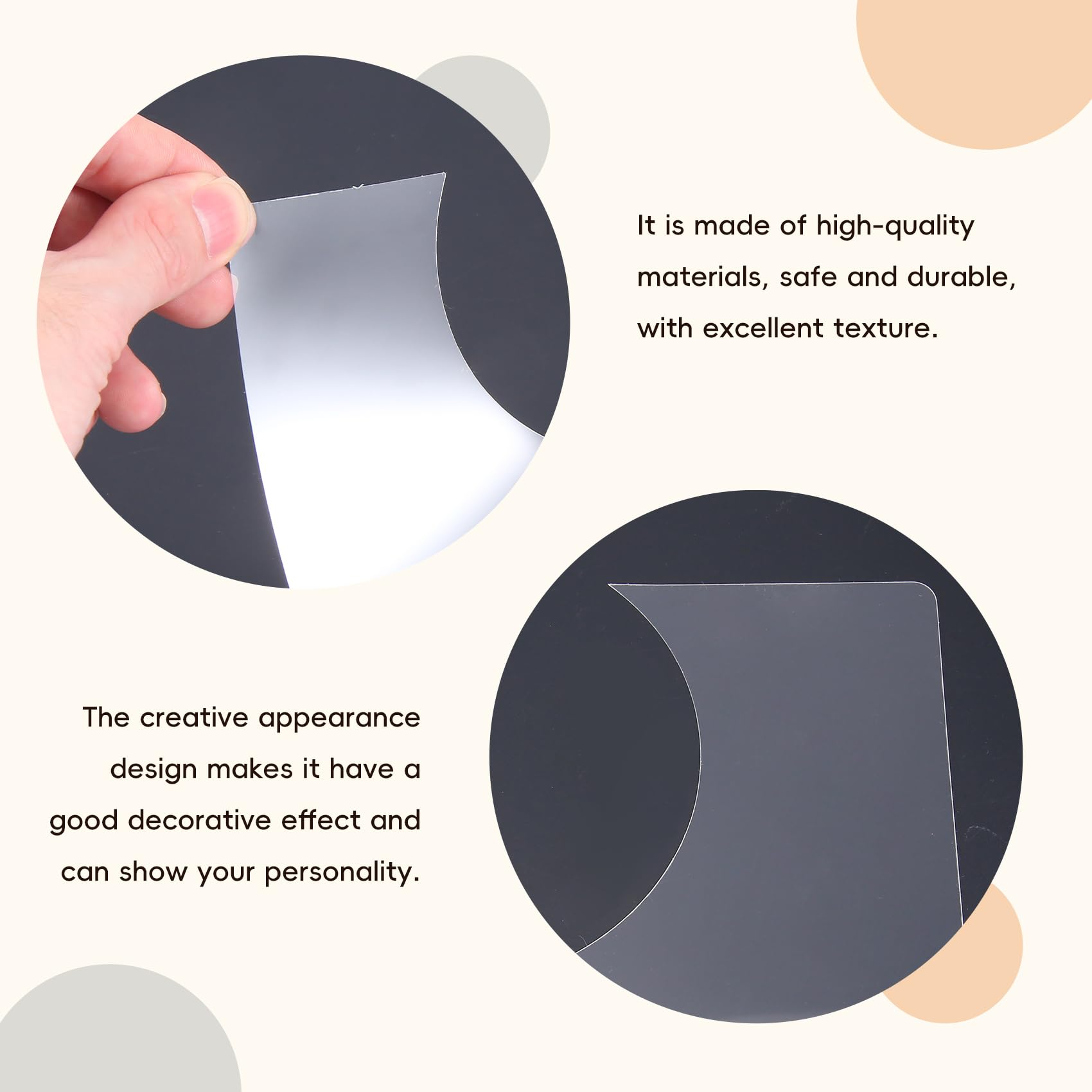Xuzxinze Transparent Folk Acoustic Guitar Pickguard Anti-Scratch Classical Guard Plate for Flamenco Guitar Parts - Image 4