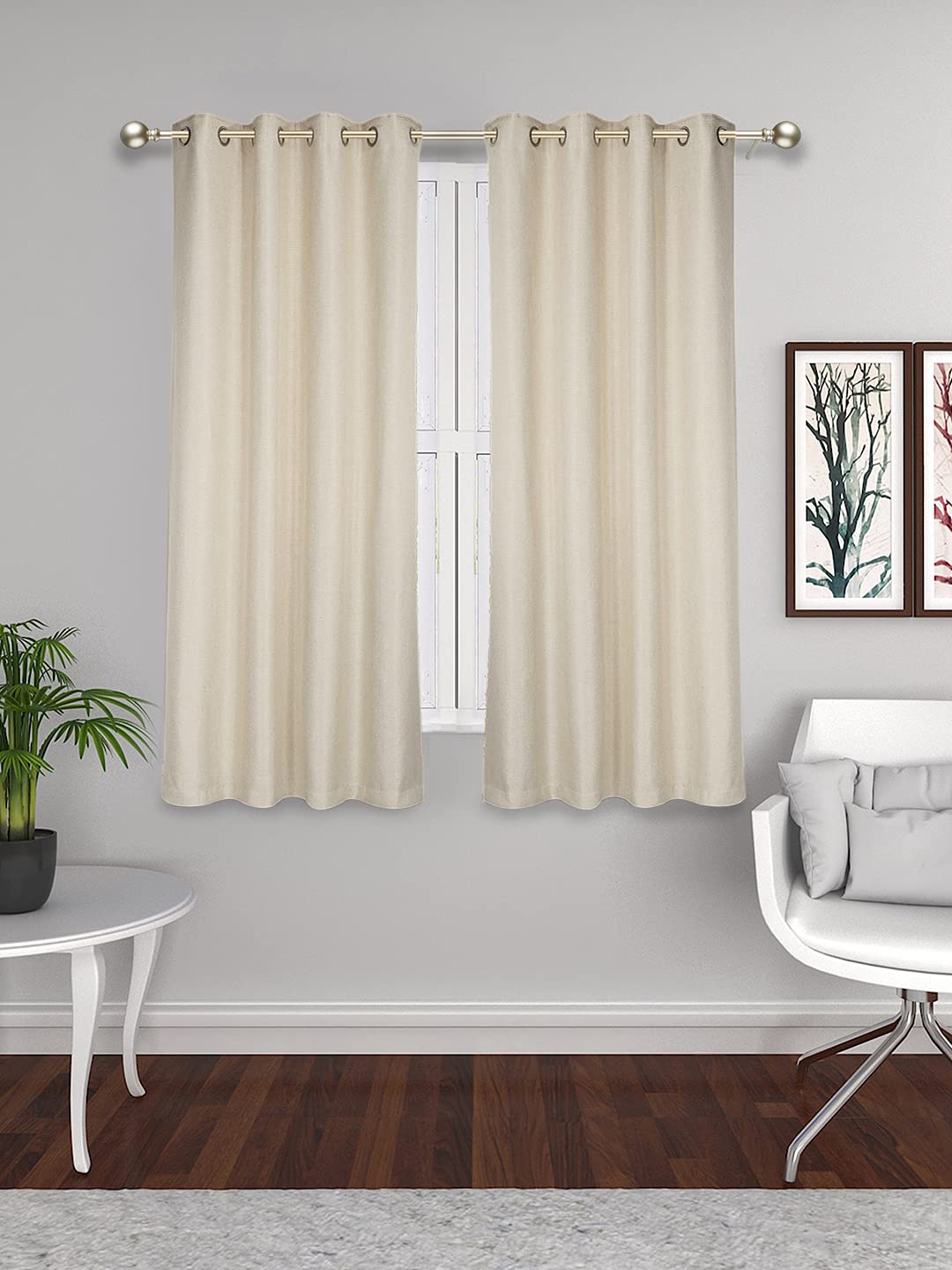 See full amazon price history chart for Set of 2 Pcs Premium Jute Natural Feel Fabric Solid Cream Color Room Darkening Eyelet Window Curtain, 2 Pc Window Curtain 5ft Set of 2 Pcs Premium Jute Natural Feel Fabric Solid Cream Color Room Darkening Eyelet Window Curtain, 2 Pc Window Curtain 5ft (B09HDMSCX7) Amazon Price History, Amazon Price Tracker